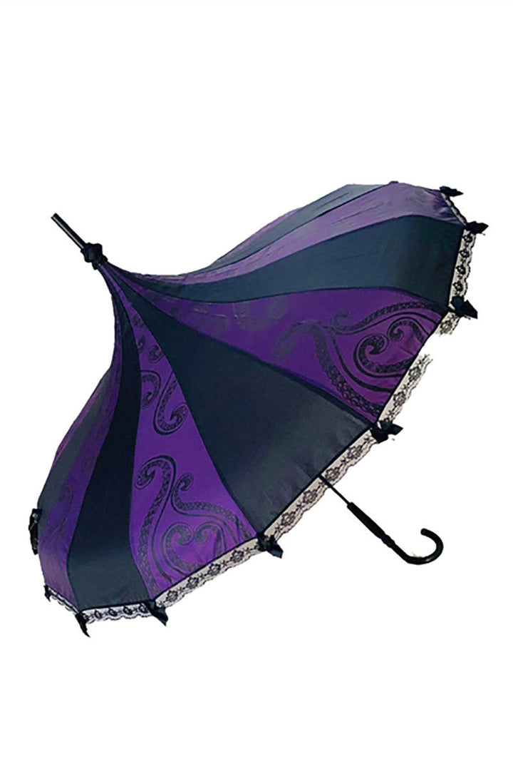 Purple Octopi Tenticals Umbrella