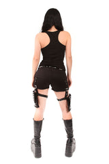 Pantalones cortos violetas de Vixxsin