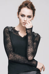 Morticia's Weeping Widows Top